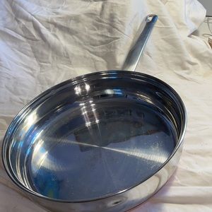 😀 10 inch Stainless Steel Copper bottom skillet 3 ITEMS FOR 20 SALE